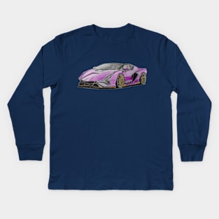 Lamborghini Kids Long Sleeve T-Shirt